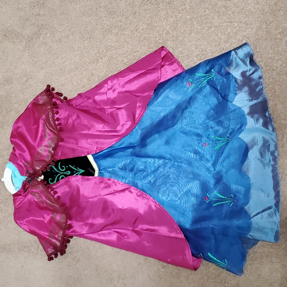 Pottery Barn Kids Frozen Anna Costume Size 4-6